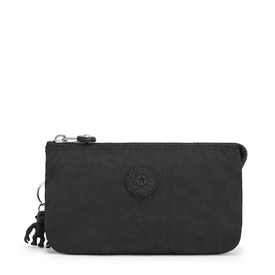 Kipling Creativity Large Fashion Pouch Bags Black Noir | CA 2079NW